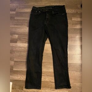 Tahari Black Patterned Pants